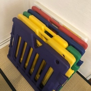 値下します 子供用サークル 中古 美品 組立式の画像