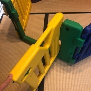 値下します 子供用サークル 中古 美品 組立式の画像