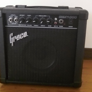 練習用ギターアンプ　完動品　グレコGBX1000