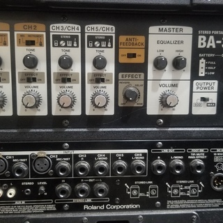 Roland（ローランド）ポータブルPAスピーカーBA330の画像