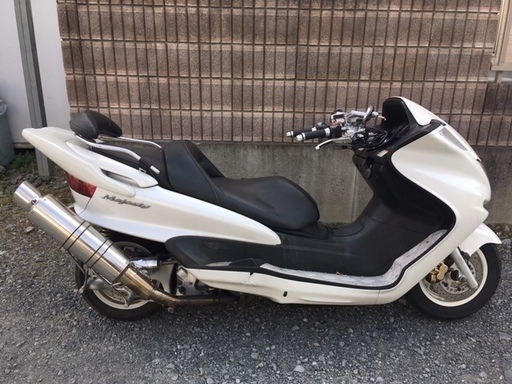 ★マジェスティーＣ２５０　ＳＧ０３　ローダウン　マフラー　ハンドル　リアスポイラー 　他車バイク興味あります