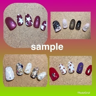 技術向上のため格安ネイルします☆*°