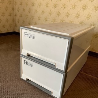 値下げ！押入れ収納用ケース2個