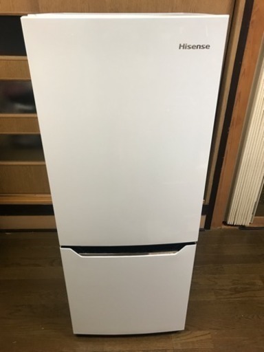 美品 Hisense 冷蔵庫 2018年 150L HR-D15C