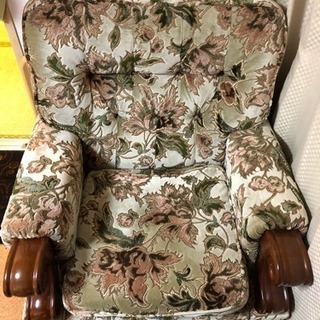 アンティーク レトロ 1人掛けソファ