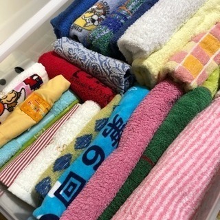 中古バスタオル、フェイスタオル、たくさん！(お取引中)