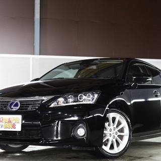 【車検２年付】  レクサス CT200h バージョン L 黒革シート/リモートタッチ/パドルシフト☆自社ローン・オートローン全国対応の画像