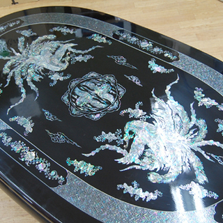 座卓 テーブル 鳳凰 不死鳥 フェニックス 高級 座敷机 螺鈿 ローテーブル 黒 座卓 テーブル 鳳凰 不死鳥 フェニックス 高級 座敷机 螺鈿 ロー