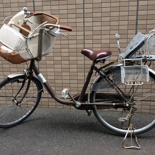 子乗せ自転車　無料にて（ただしパンクしてます）　取りに来てくれる...