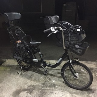 ママフレッ❣️ツイン〜♫ 子供乗せ自転車 3人乗り自転車の画像