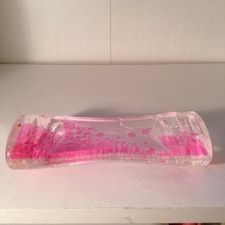 液体砂時計 オイルタイマー ピンクの画像