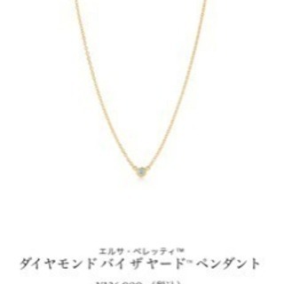 ティファニー バイザヤードネックレス の画像