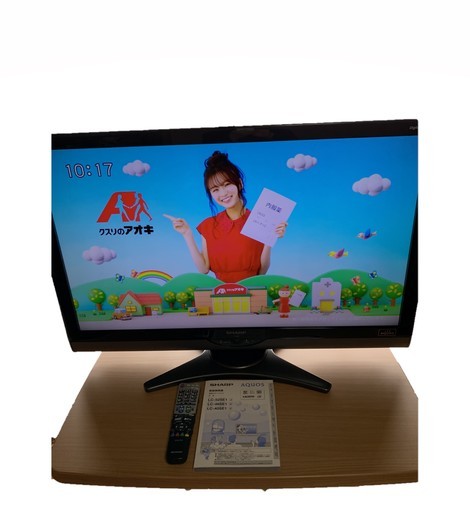 シャープ アクオス  40型液晶カラーテレビ　動作確認済み