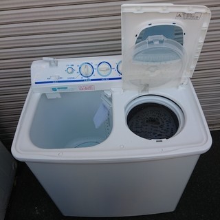 【お買い上げありがとうございました】日立2層式洗濯機 5.5kg　2017年式　PS-55AS2型の画像