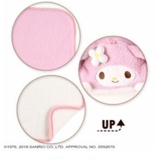 新品　パペット　マイメロ　マイメロディー　ぬいぐるみ　ブランケット　ピンクの画像