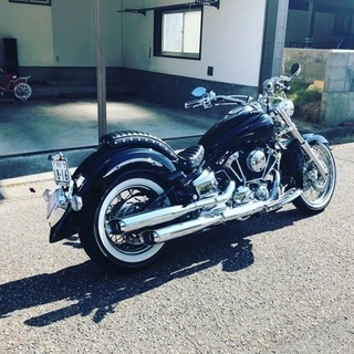 ドラッグスター1100クラシック 総カスタムの画像