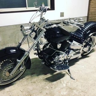 ドラッグスター1100クラシック 総カスタムの画像