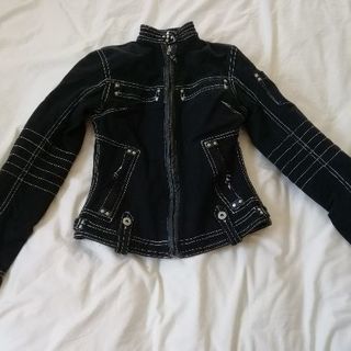 ライディングジャケット　コットン　Sサイズ