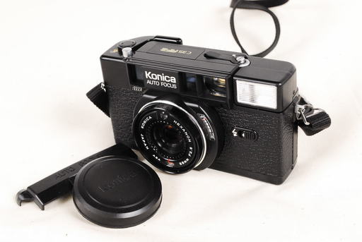 8617 Konica コニカ AUTO FOCUS C35 AF2 フィルムカメラ HEXANON 38mm F2.8 アントレ