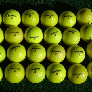 GOLF　ロストボール　TOURSTAGE　ツアーステージ　イエ...