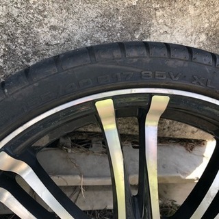 軽用アルミホイール！！ 早い者勝ち！！４本セット！二本はバリ山！！軽用の画像