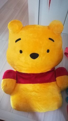 可愛いプーさんの座椅子2 点(美品)