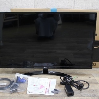 R489)【美品】LG モニター ディスプレイ 32MP58HQ-P 31.5インチ 2017年製 /フルHD/IPS/HDMI端子付/ブルーライト低減機能