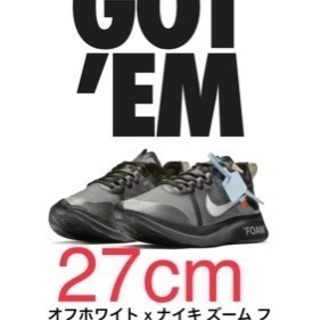 ✨NIKE×off-white✨ ズームフライ THE TENの画像