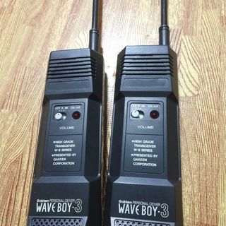 学研 トランシーバー WAVE BOY - 3 Gakken P...