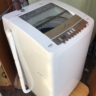 中古  洗濯機 AQUA AQW-VW800D 2015