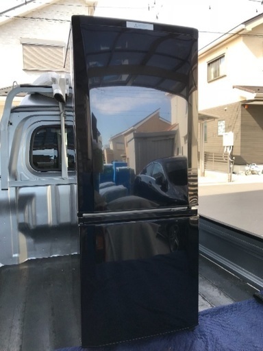 取引中2016年製三菱冷凍冷蔵庫ブラック。千葉県内配送無料。設置無料。