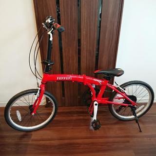 フェラーリ 折り畳み自転車 新品