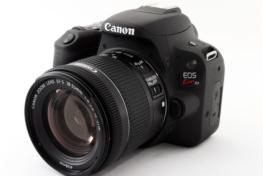 Canon EOS Kiss X9 ブラック レンズキット★極上美品★スマホへ転送\u0026自分撮り♪8GB新品SDカード、取扱説明書付き！