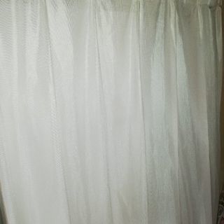 【美品】ニトリ　レースカーテンの画像