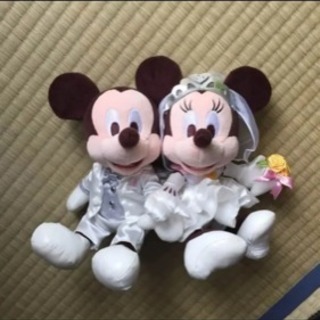 ミッキーミニーぬいぐるみウエディング
