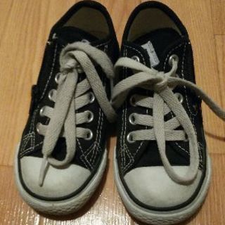 CONVERSE  black 16センチ