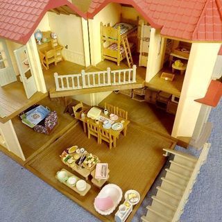 シルバニアファミリー あかりの灯る大きな家の画像