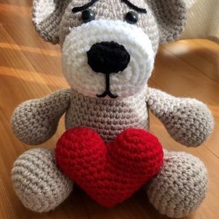 【BASEにてshop展開中】熊さんスマホスタンドの画像