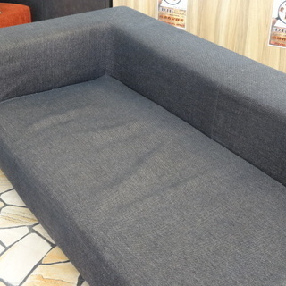 高級感♪ブラウンカラー 3人掛け ボックスソファー オットマン付 販売致します♪の画像