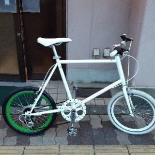 20吋 ファションミニベロ(小径車) 6speed/ホワイト