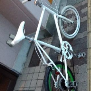20吋 ファションミニベロ(小径車) 6speed/ホワイト