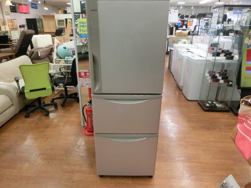 【安心安全6ヶ月保証】3ドア冷蔵庫　ＨＩＴＡＣＨＩ　2015年製　265Ｌ　【トレファク上尾店】