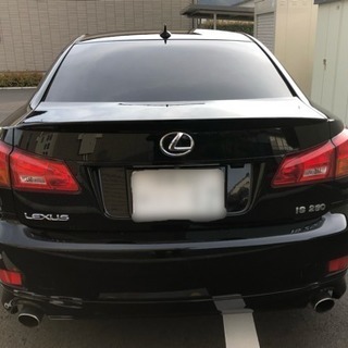 今月値下格安☆人気の黒レクサスIS250検31年10月 DADギャルソン19インチ☆タイヤ4本新品の画像