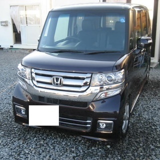 H27 N-BOXGターボLパッケージ　車検32年4月　13412