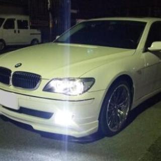 福岡/佐賀/久留米/近郊必見!!BMW左ハンドル!!740iコンフォートPKG!! 7シリーズ黒革E65後期☆フルホワイト!!の画像