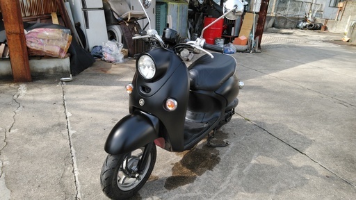 ☆☆ヤマハビーノ　SA26J　マッドブラック　クールな車体はきれいです　この一台は必見です