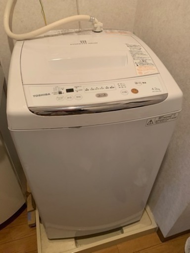 東芝 洗濯機 4.2kg