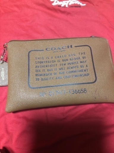 COACHのポーチ