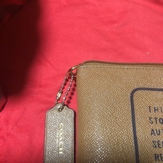 COACHのポーチの画像