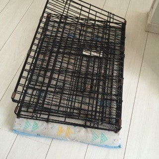 <値下げ>中型犬サイズの折りたたみゲージ